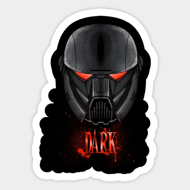 DARK TROOPER Sticker by NMdesign